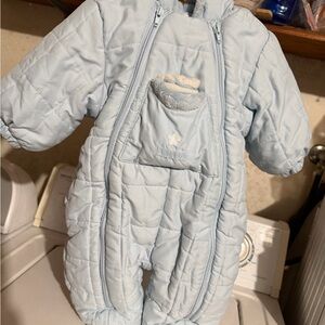 The Children's Place Blue Baby Snowsuit